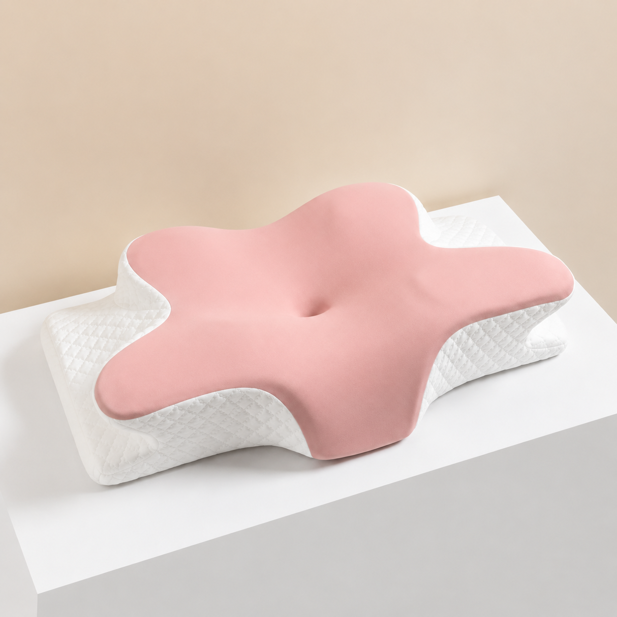 Upgraded Memory Foam Sleep Apnea Cervical Pillow for Side, Back & Stomach Sleepers